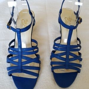 925 COLLECTION Blue Sandals 8 1/2M - BLue